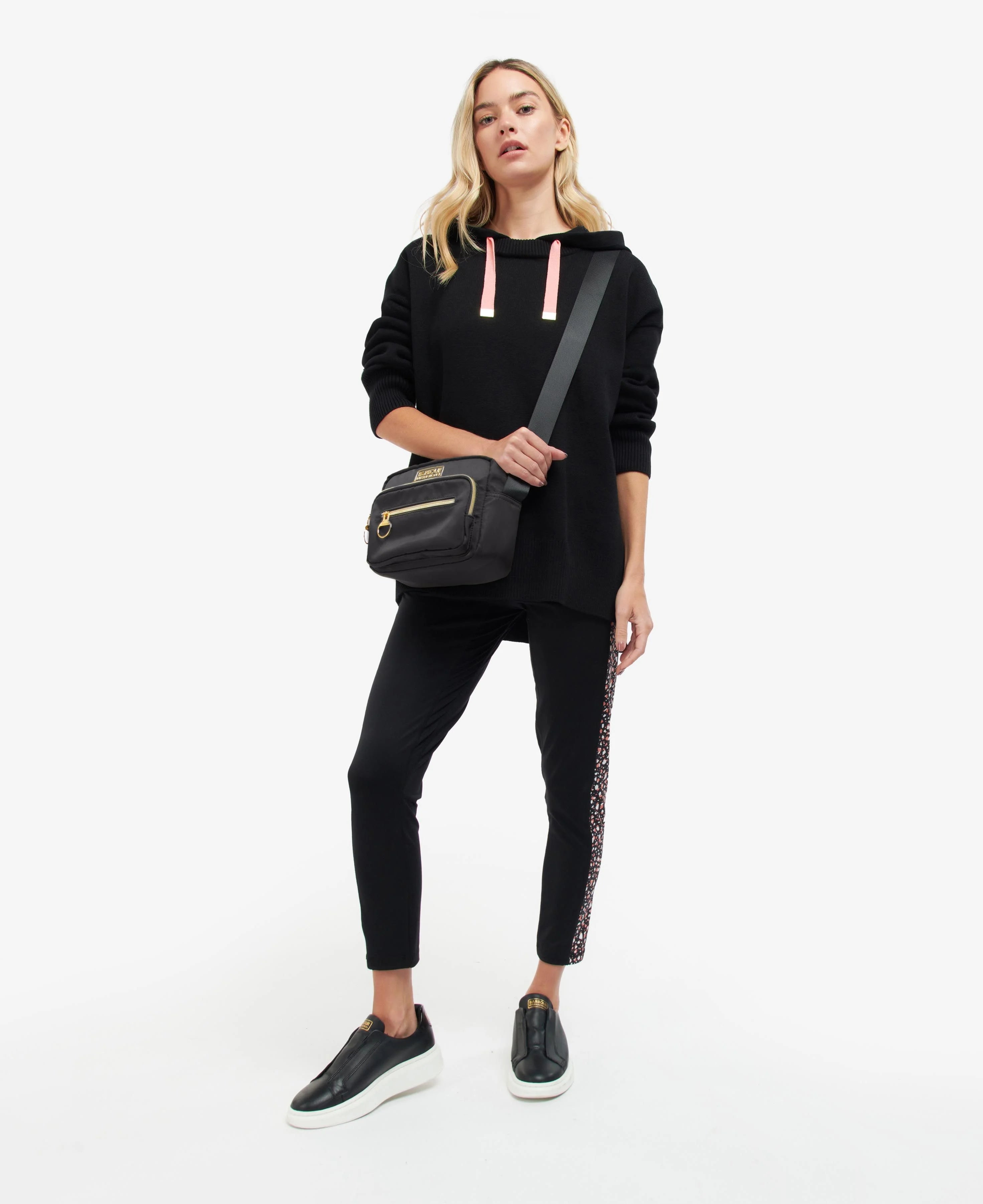 Barbour International Qualify Crossbody Bag - Black