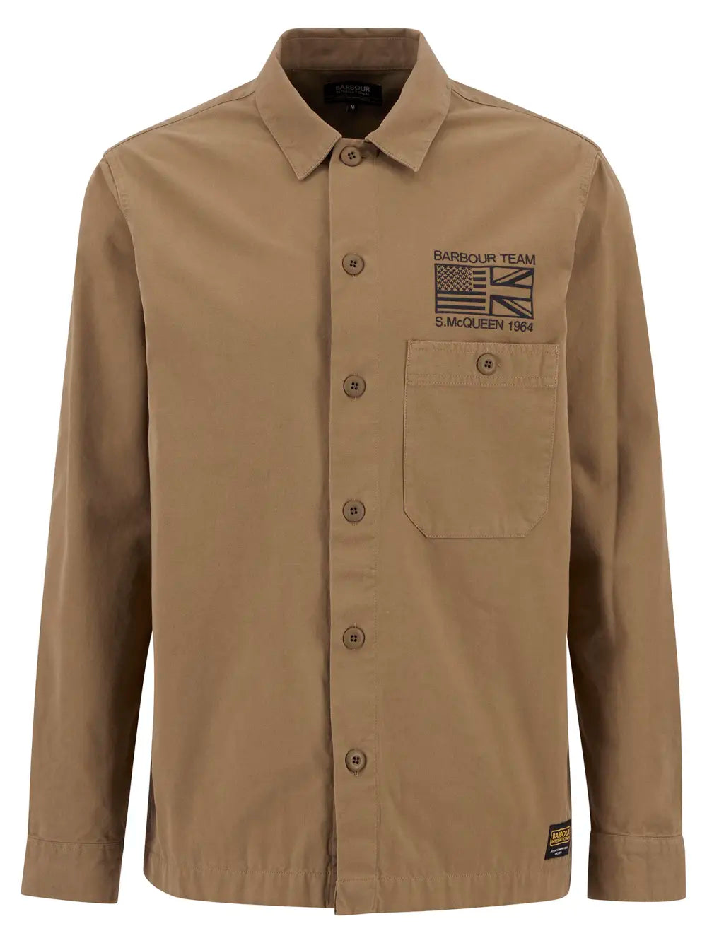 Barbour International Jacks Overshirt - Sandstone