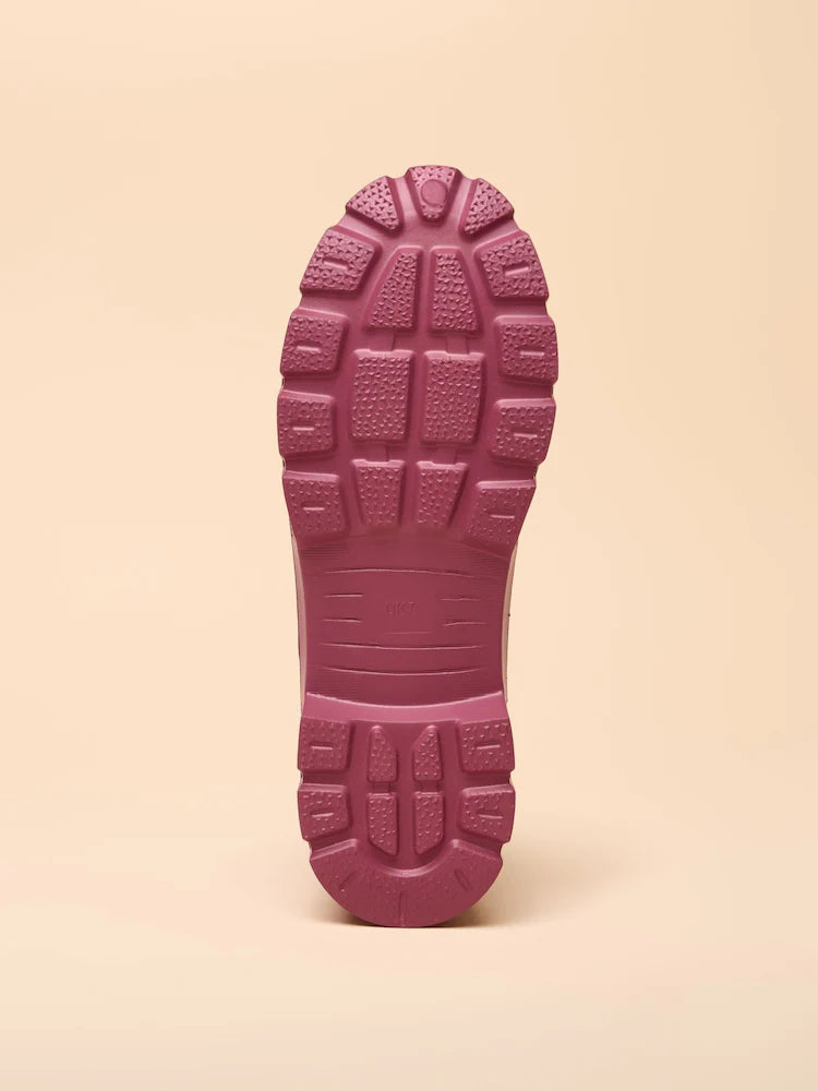 Joules Raindance Berry Red Lightweight EVA Ankle Wellies