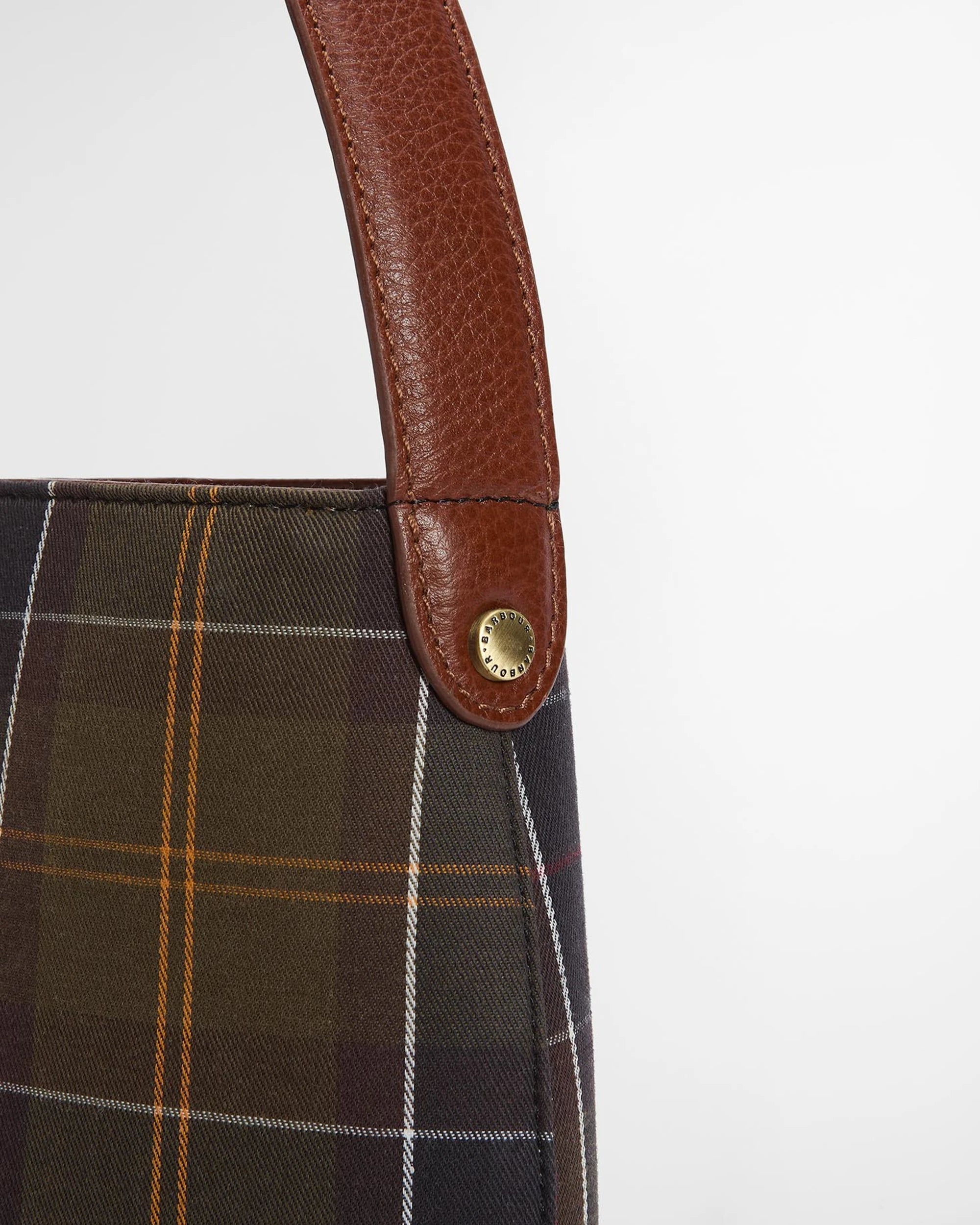 Barbour Cedar Tartan Bucket Bag - Classic Tartan
