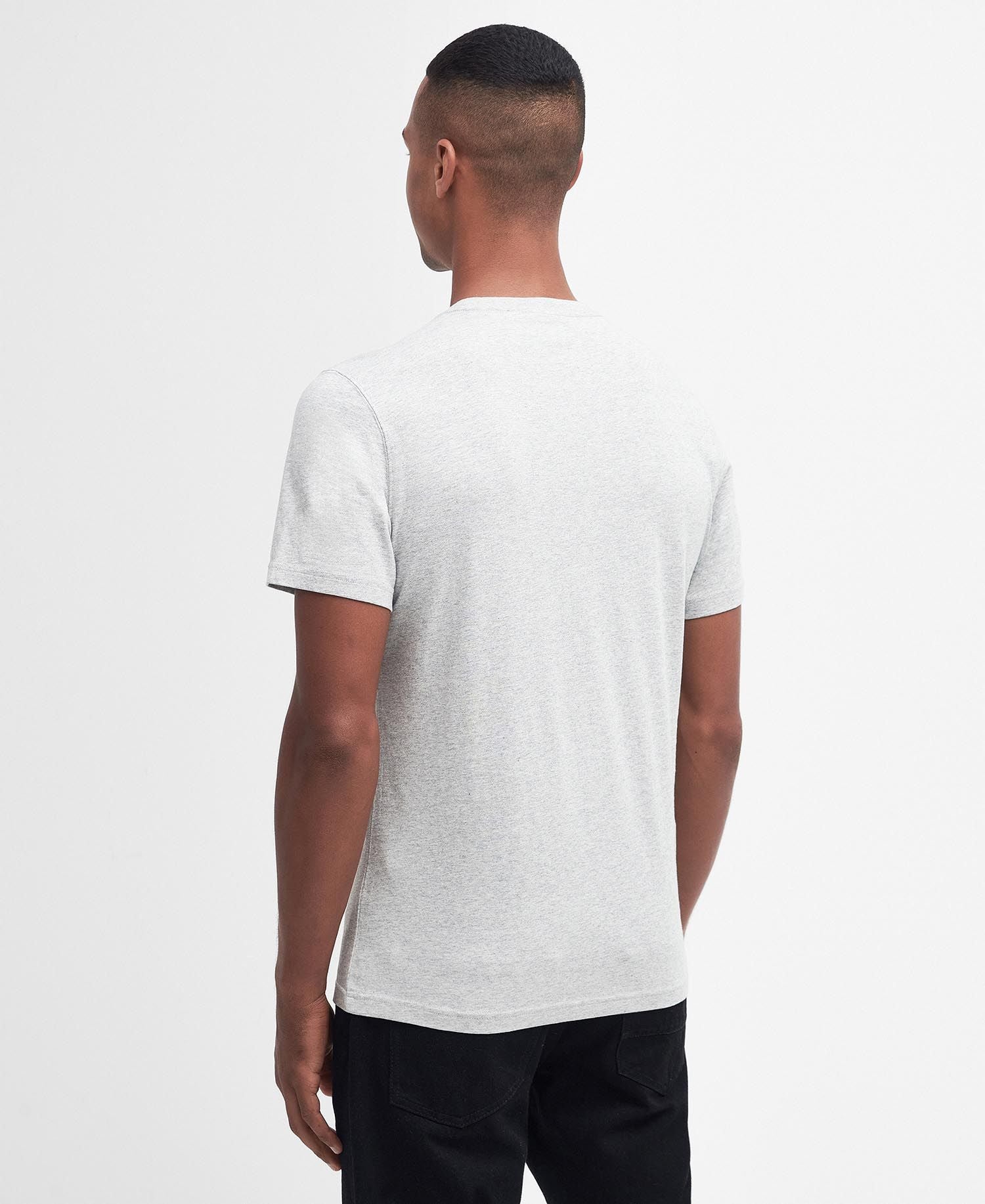 Barbour International Socket T-Shirt - Grey Marl