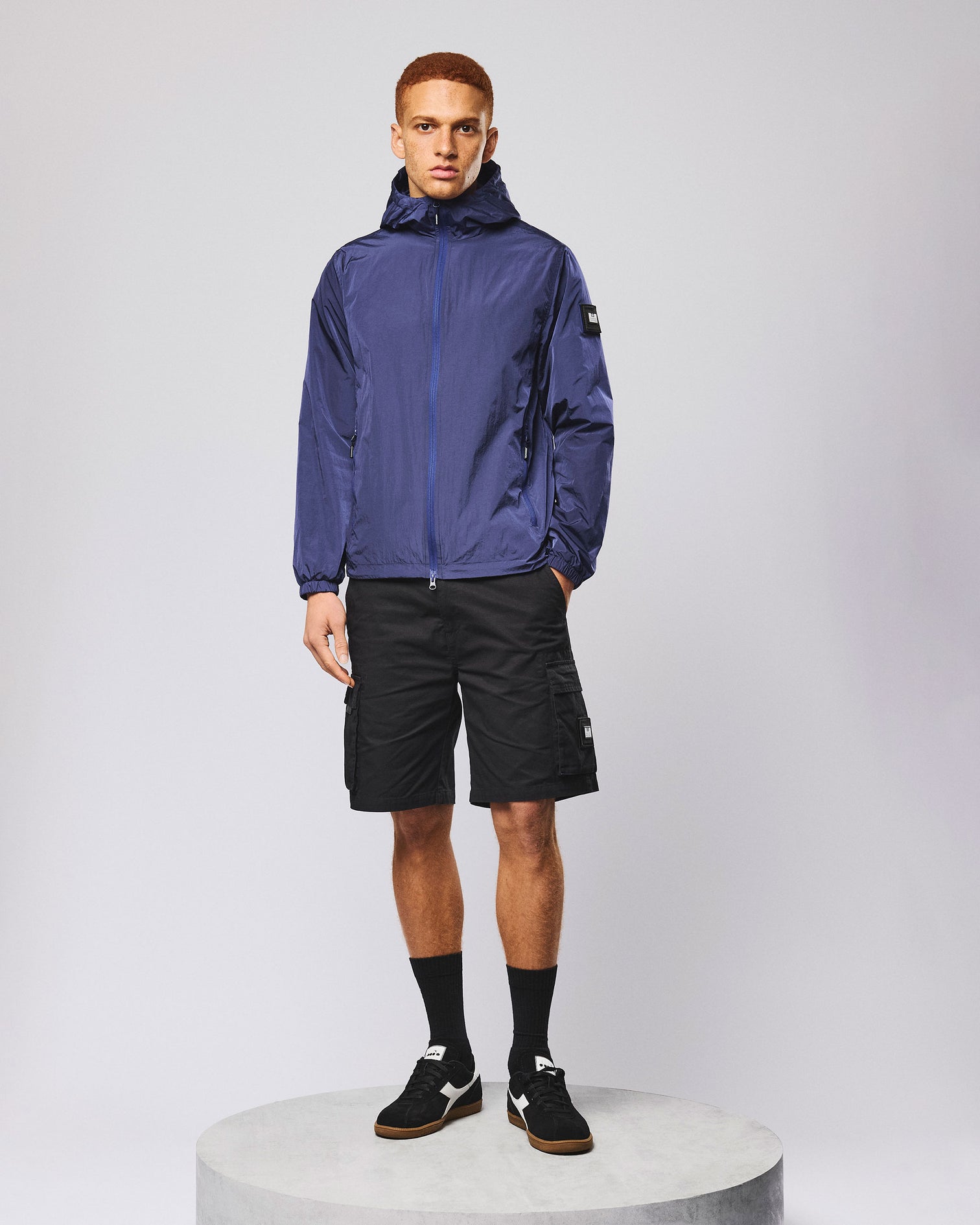 Weekend Offender Technician Fask Mask Jacket - Dark Sapphire