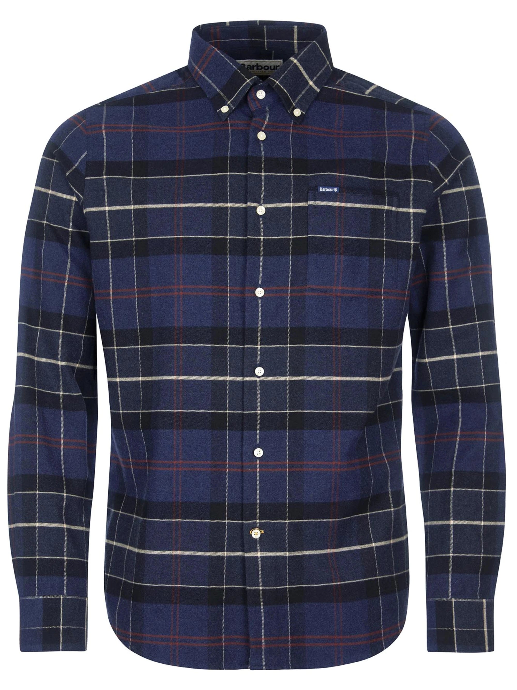 Barbour International Lutsleigh Shirt - Navy Marl