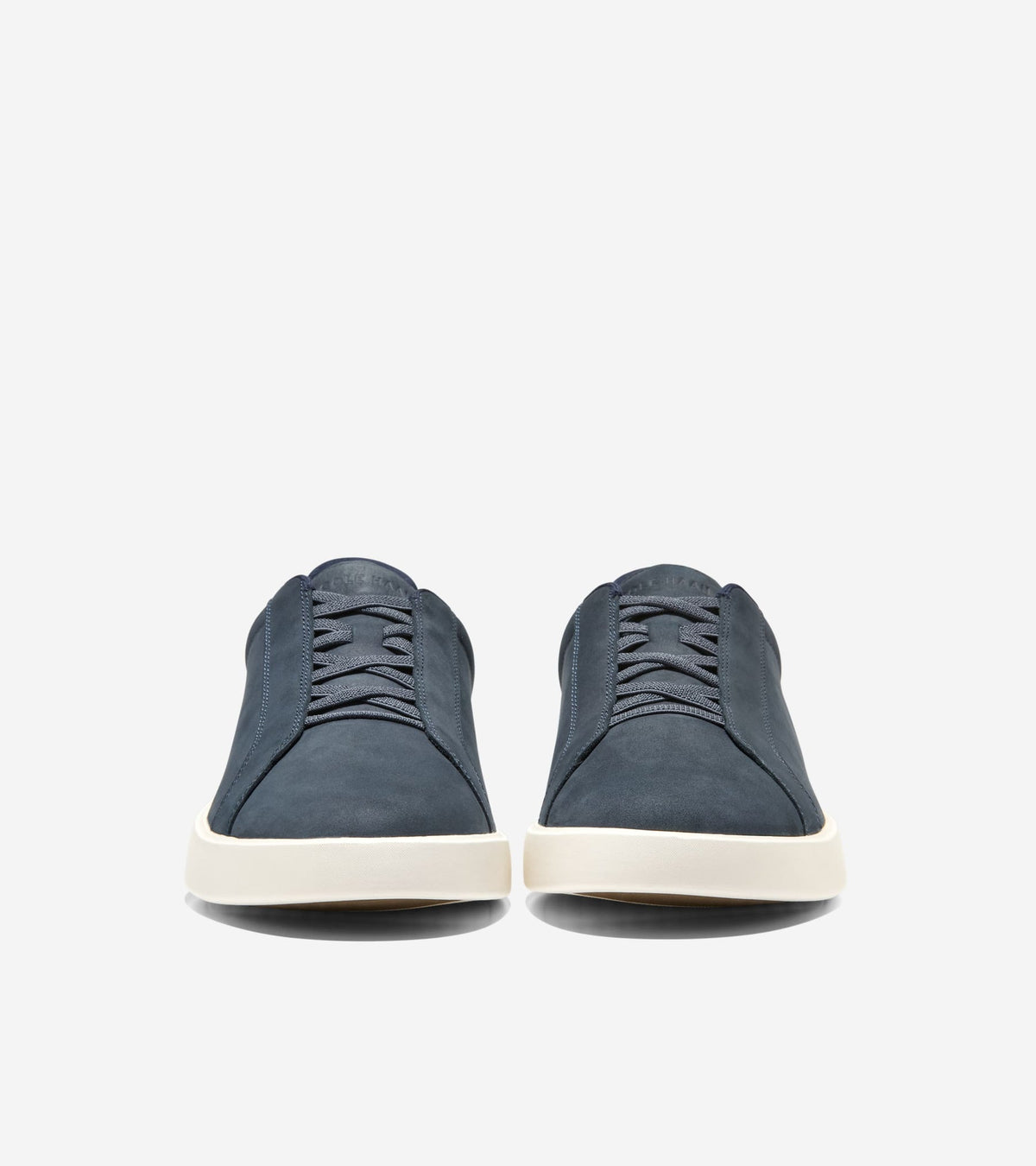 Cole Hann Men's Grand Crosscourt Daily Lace-To-Toe Slip-On Trainer - Navy Blazer/Ivory