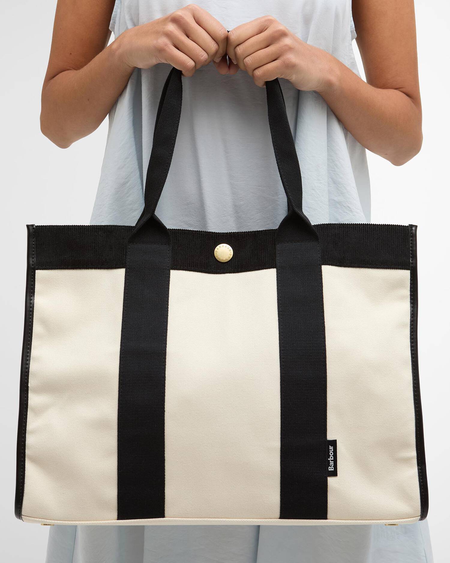 Barbour Selena Large Tote Bag - Ecru