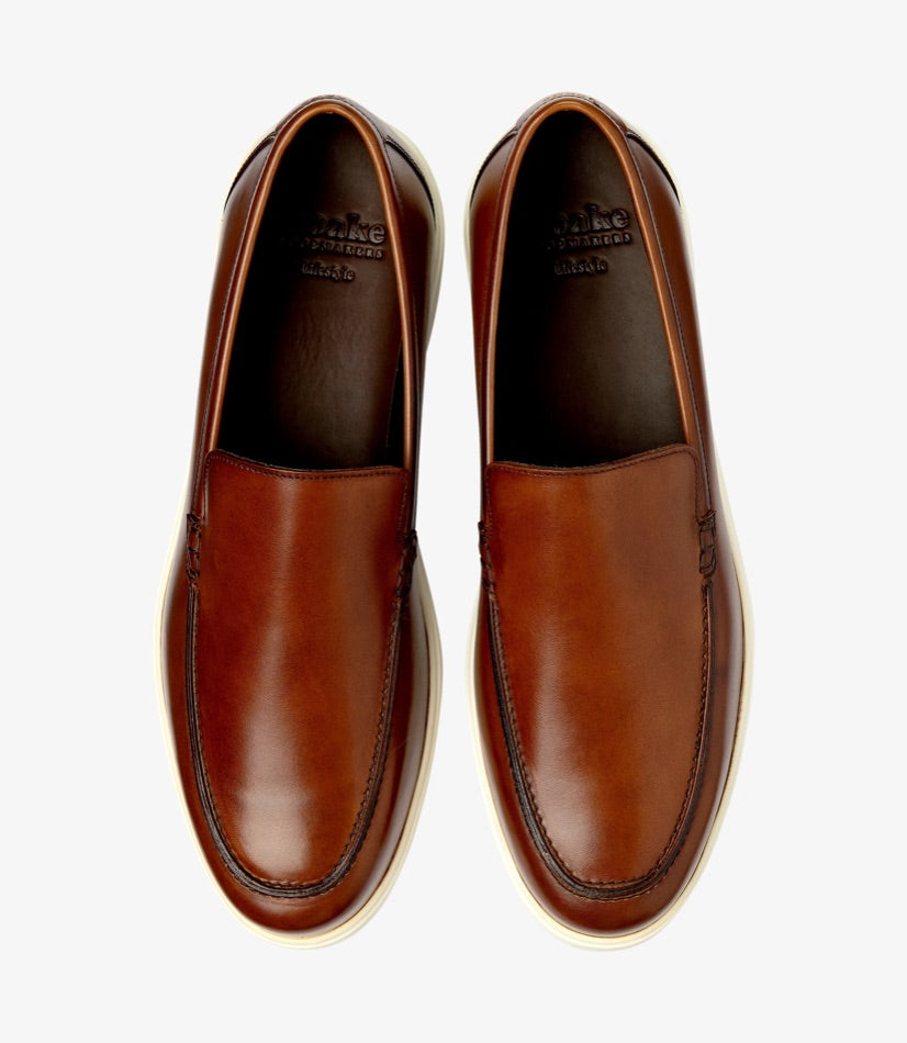 Loake Tuscany Shoes - Cedar Calf