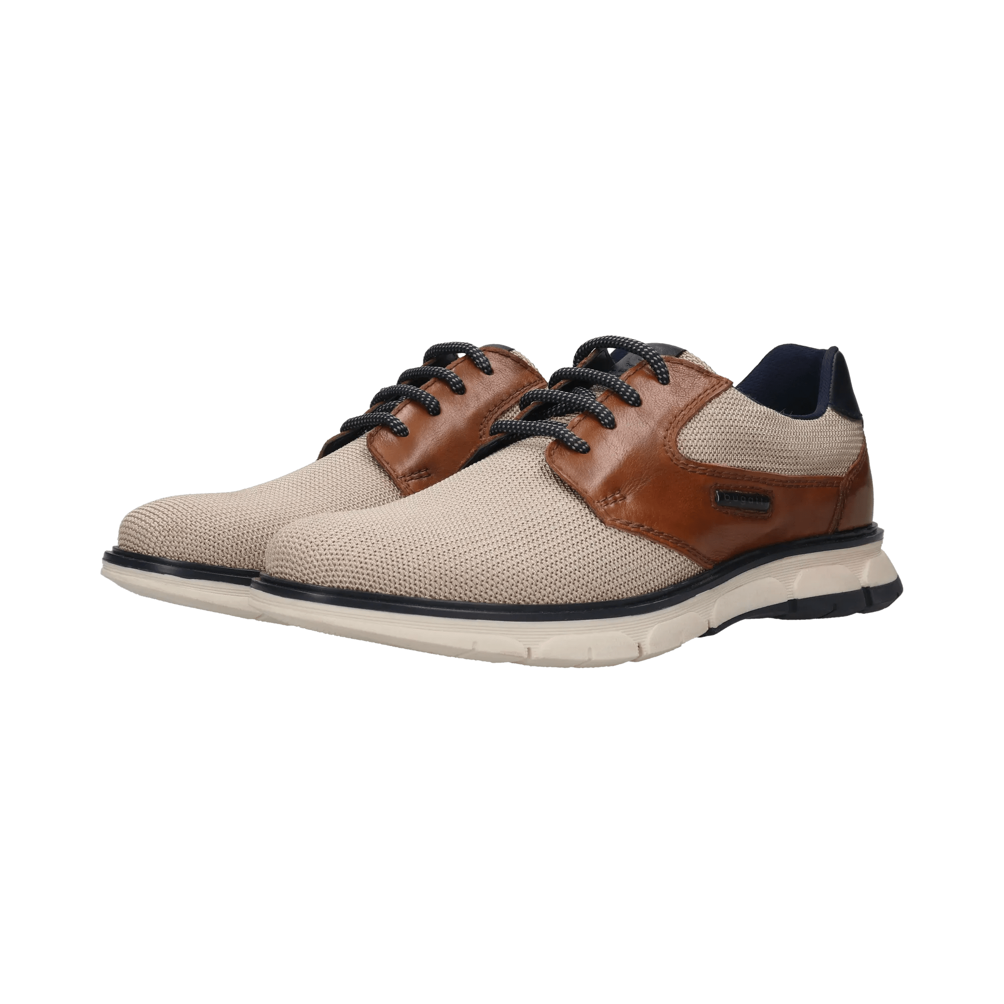 Bugatti Trainers - Beige/Cognac