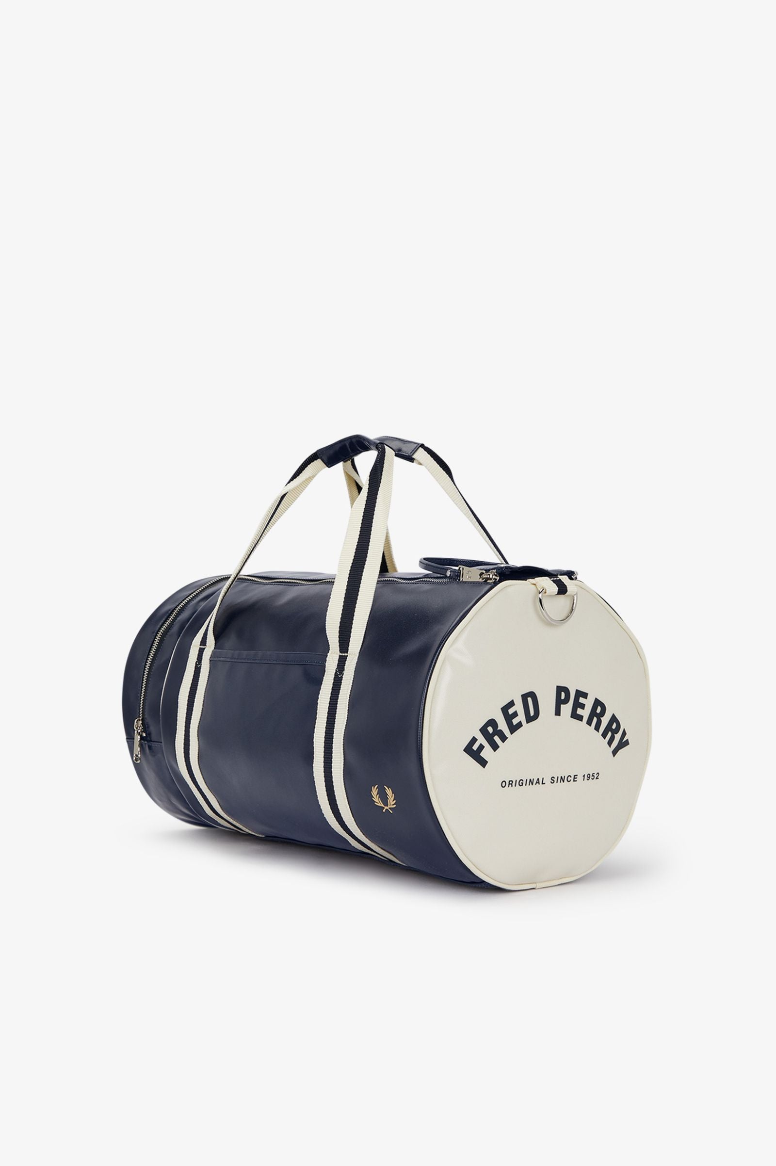 Fred Perry Classic Barrel Bag - Carbon Blue