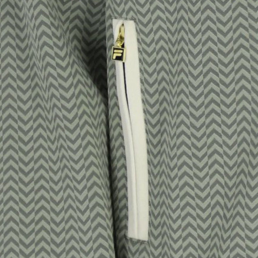 FILA Mathers Herringbone Track Top - Sea Foam Coconut Milk