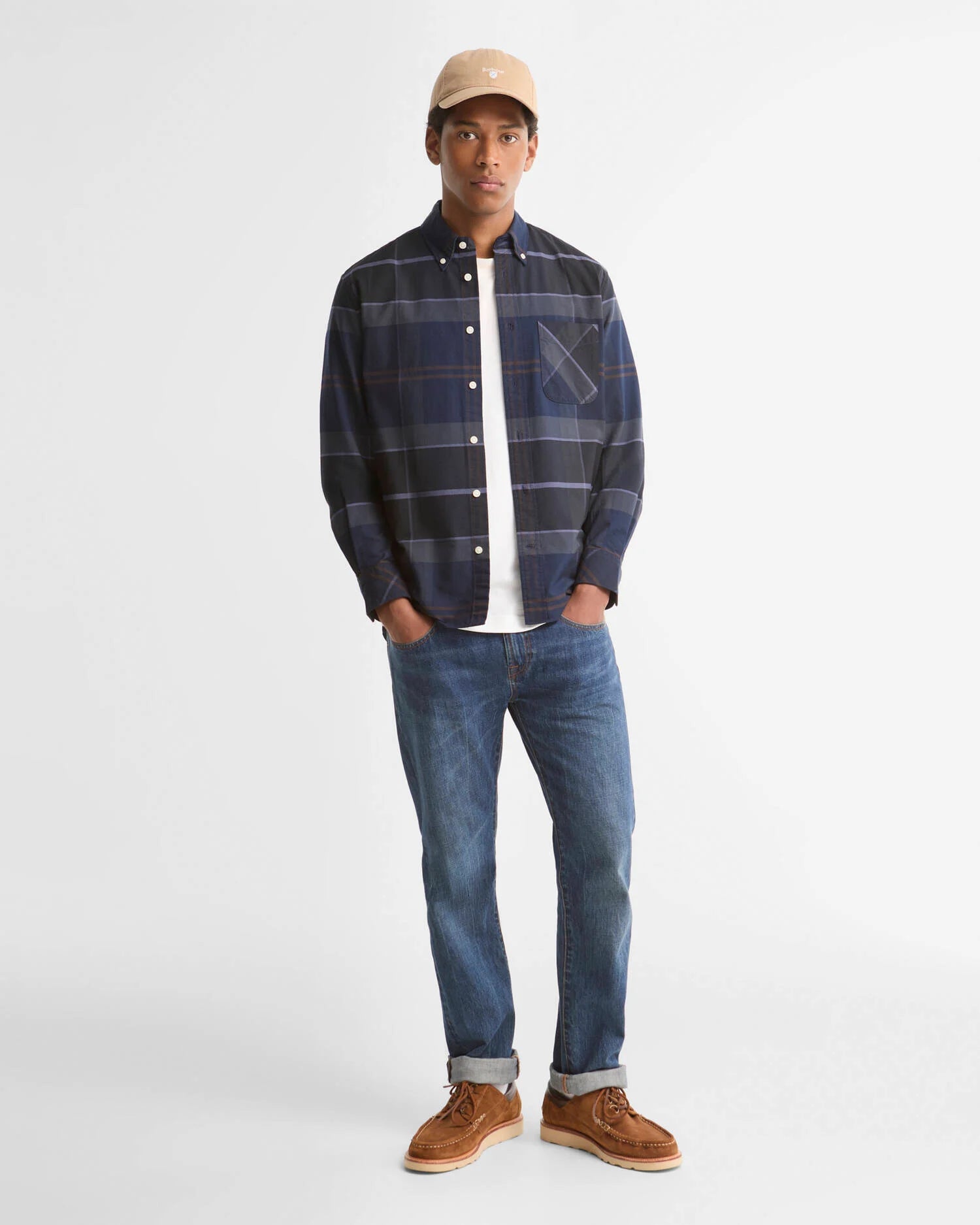 Barbour Mineral Dunoon Tartan Shirt - Midnight Loch