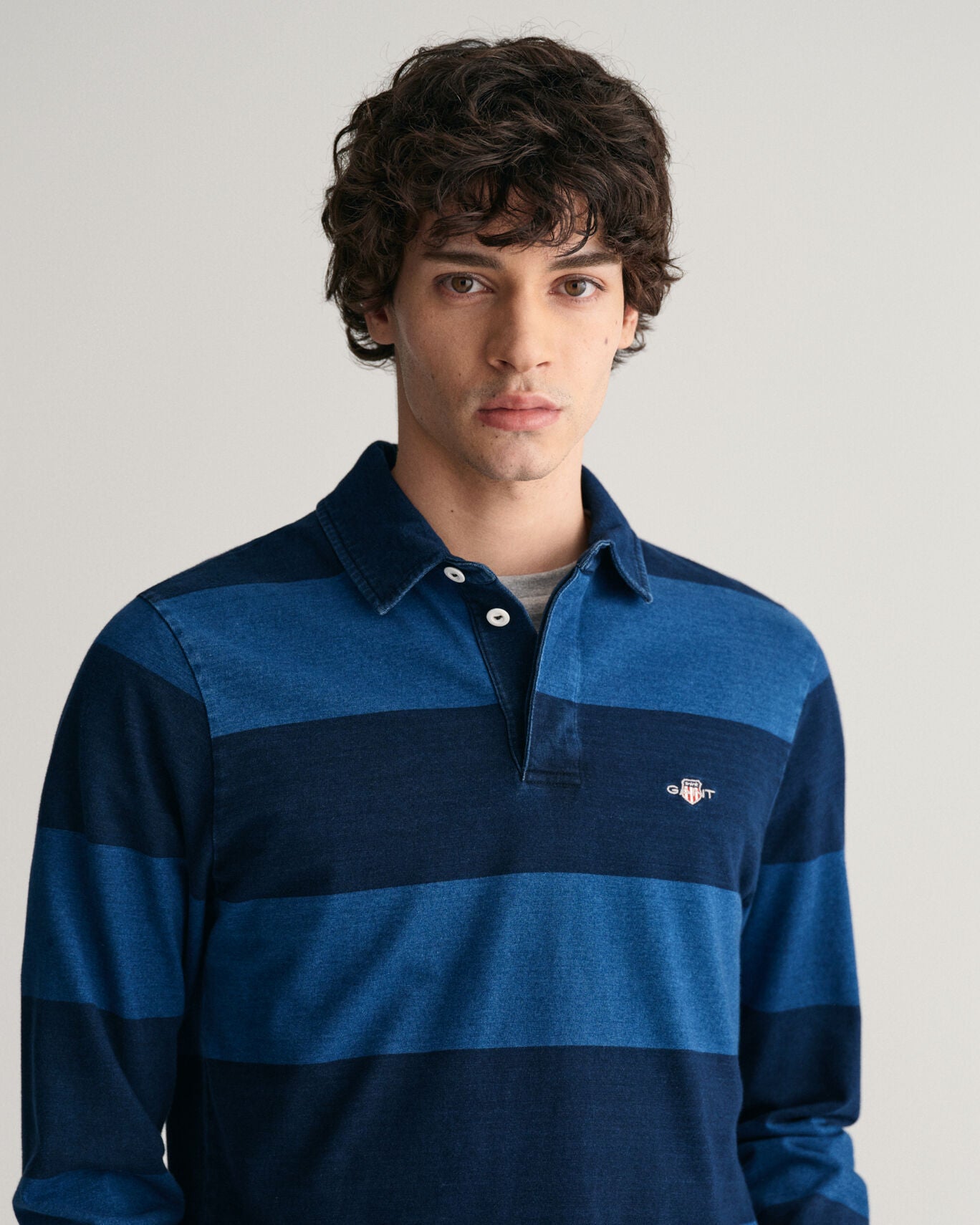 Gant Indigo Rugger Stripe - Evening Blue