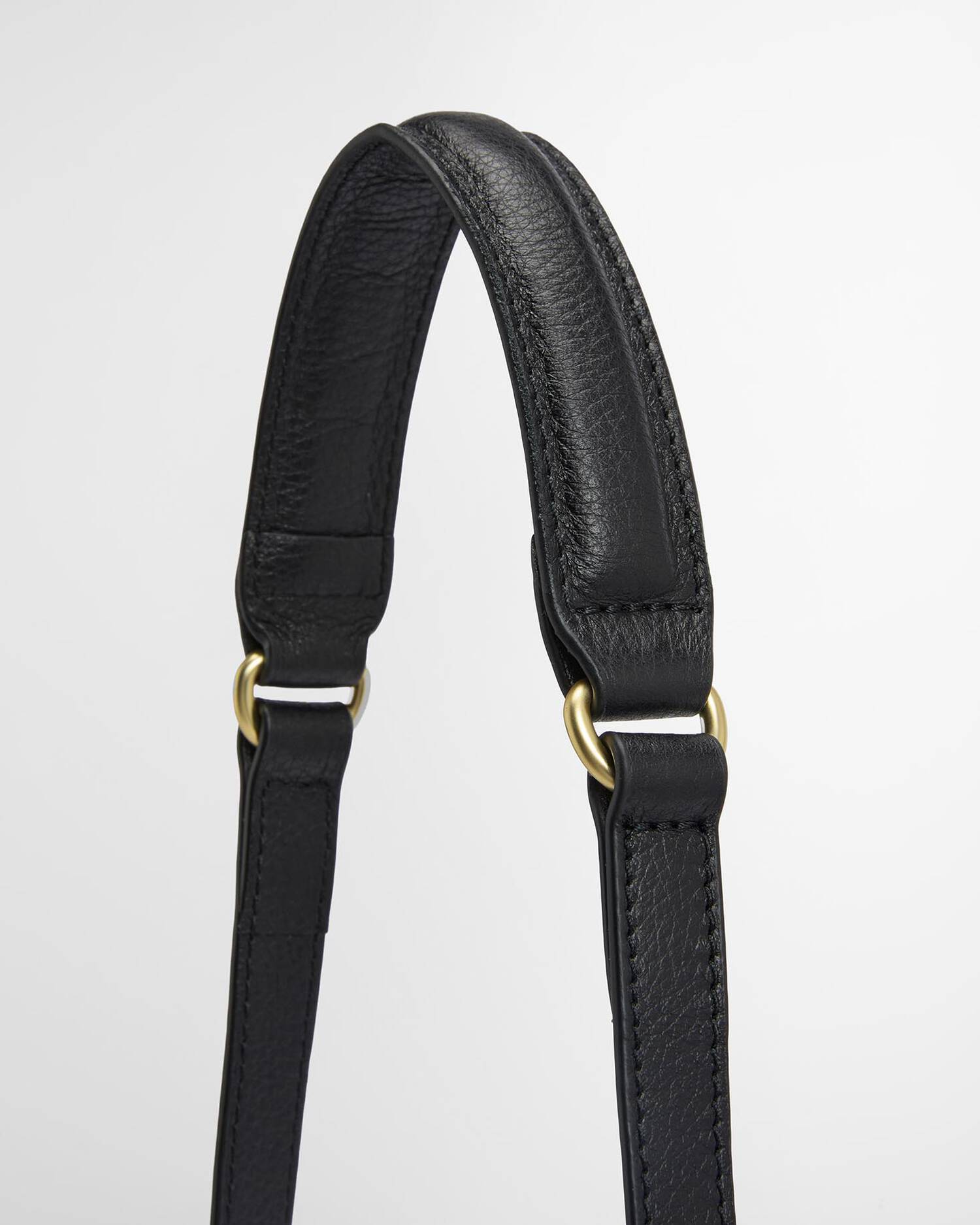 Barbour Rosa Leather Crossbody Bag - Black