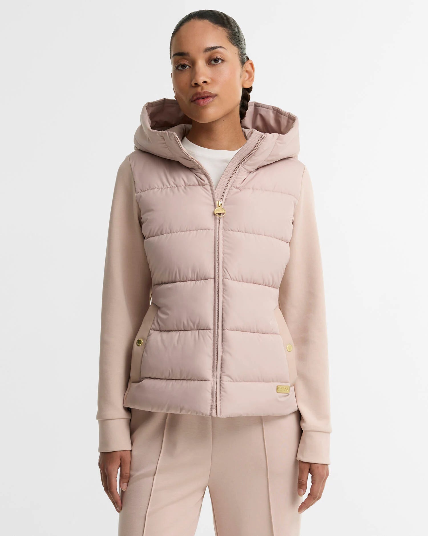 Barbour International Conway Quilted Sweat - Nutmeg
