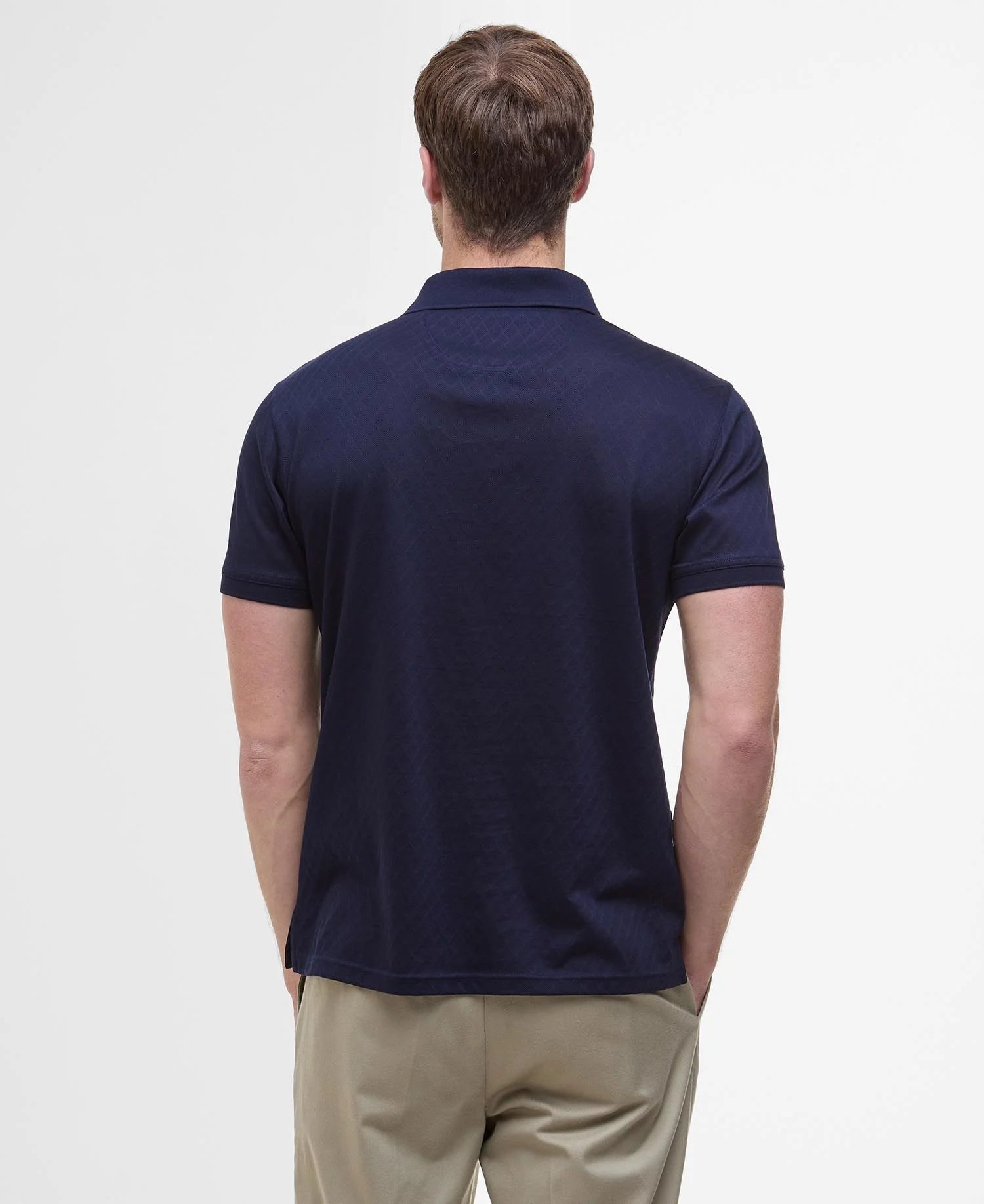 Barbour Sutton Tailored Fit Polo Shirt - Navy