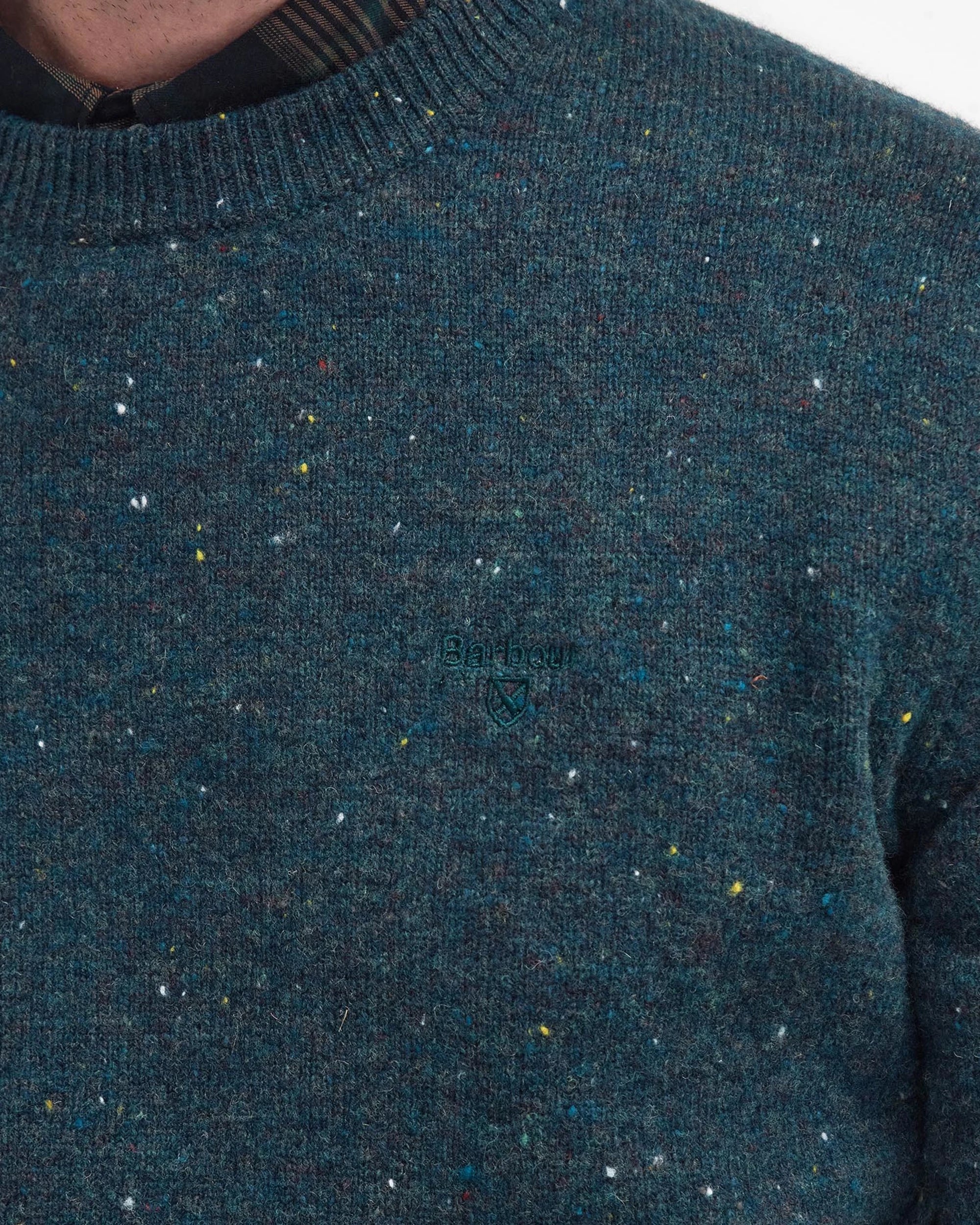 Barbour Tainsbury Crew Neck Sweater - Seaweed