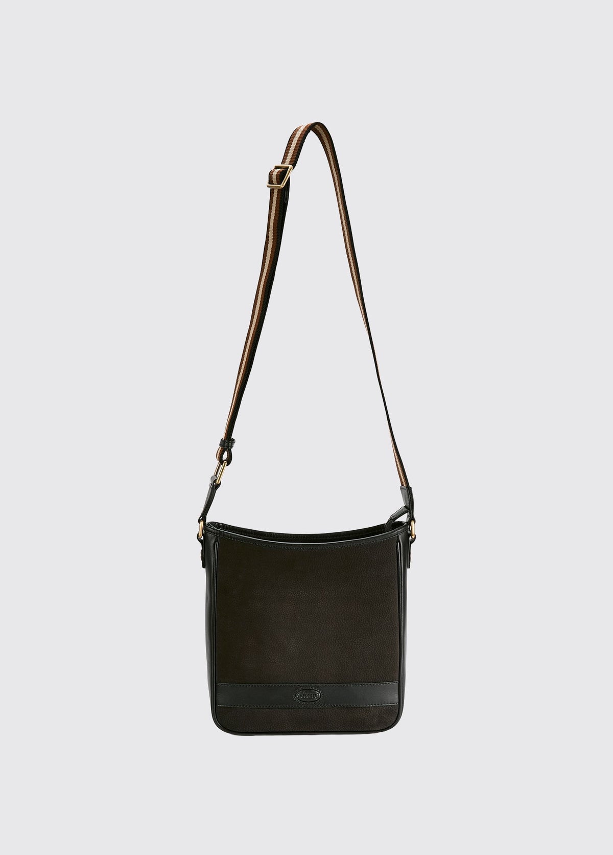 Dubarry Tullyfern Suede And Leather Handbag - Black