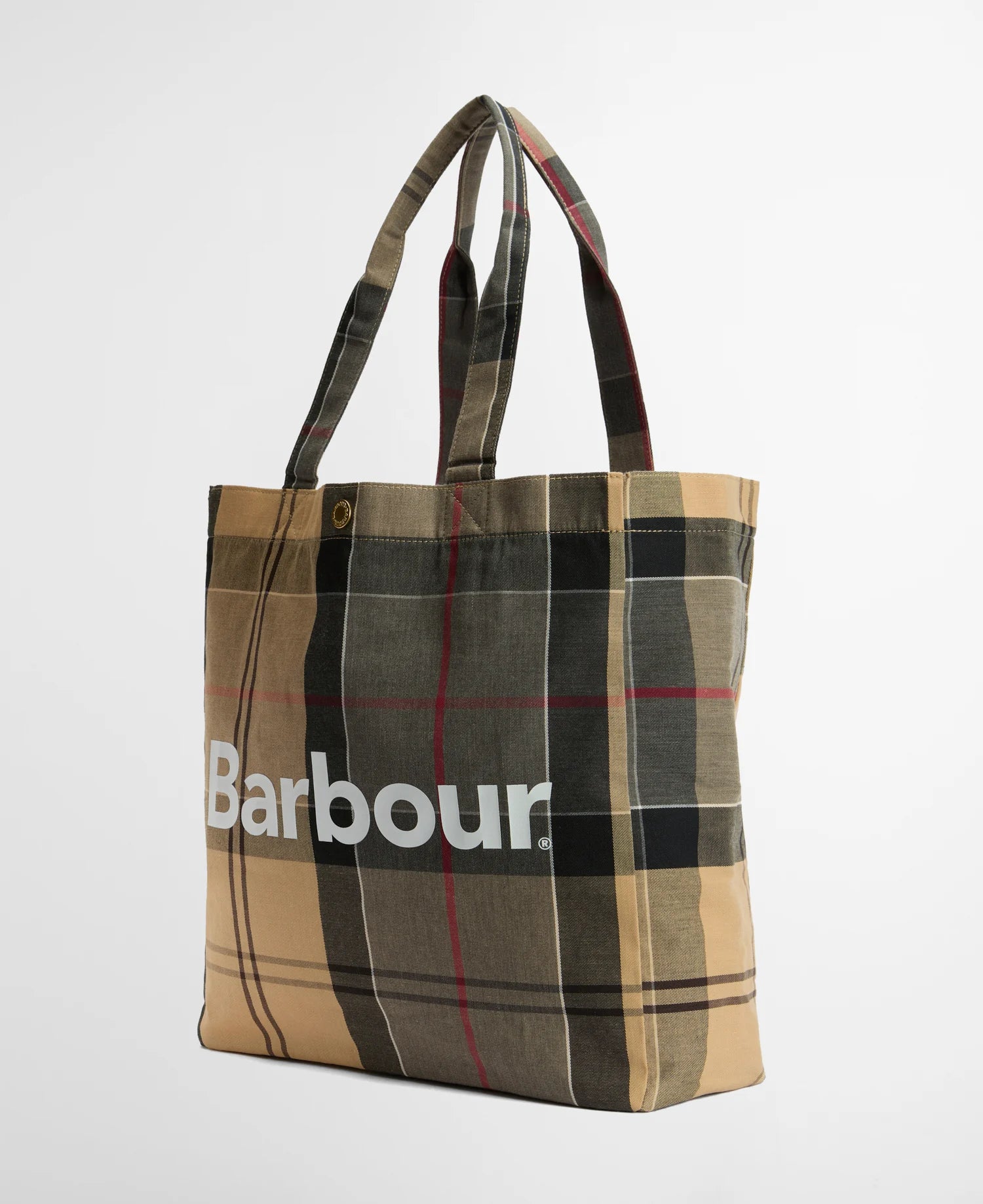 Barbour Telfield Tartan Tote Bag - Dress Tartan