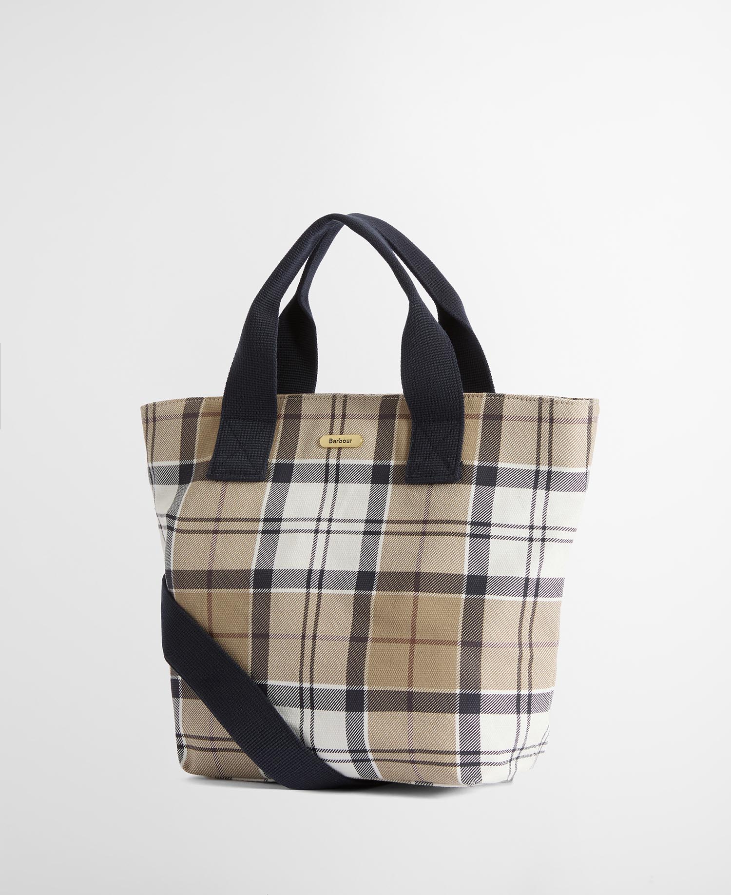 Barbour Maisy Tartan Tote Bag - Rosewood Tartan