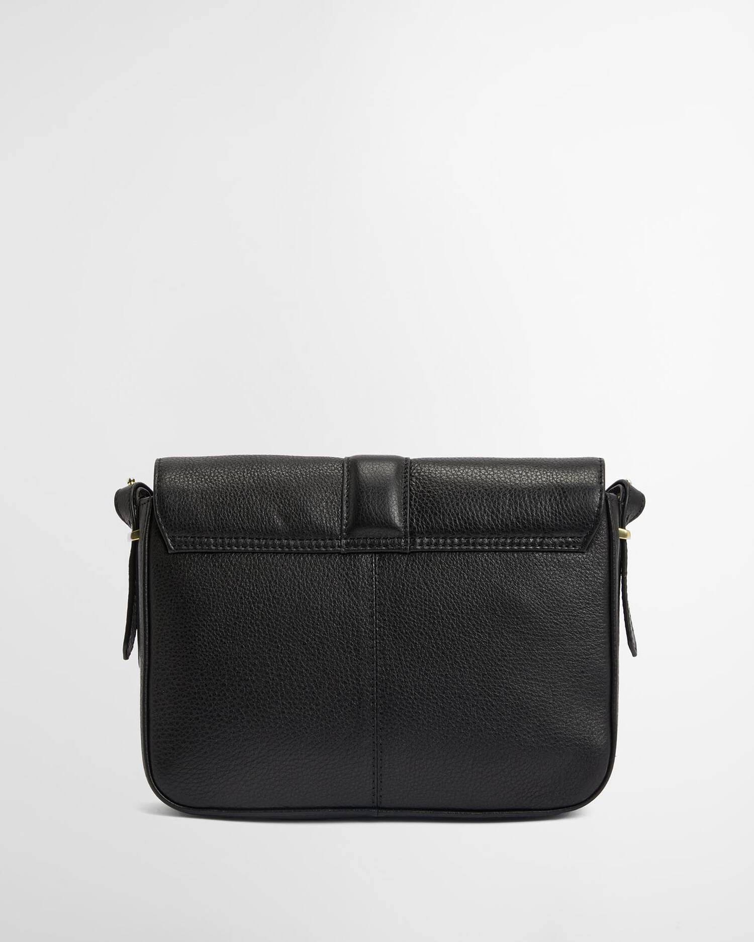 Barbour Rosa Leather Crossbody Bag - Black