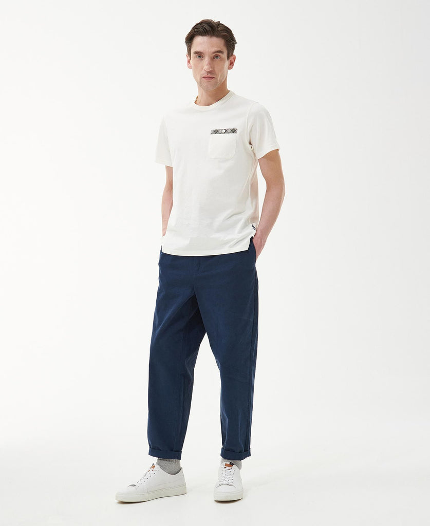 Barbour Durness Pocket T-Shirt - Whisper White