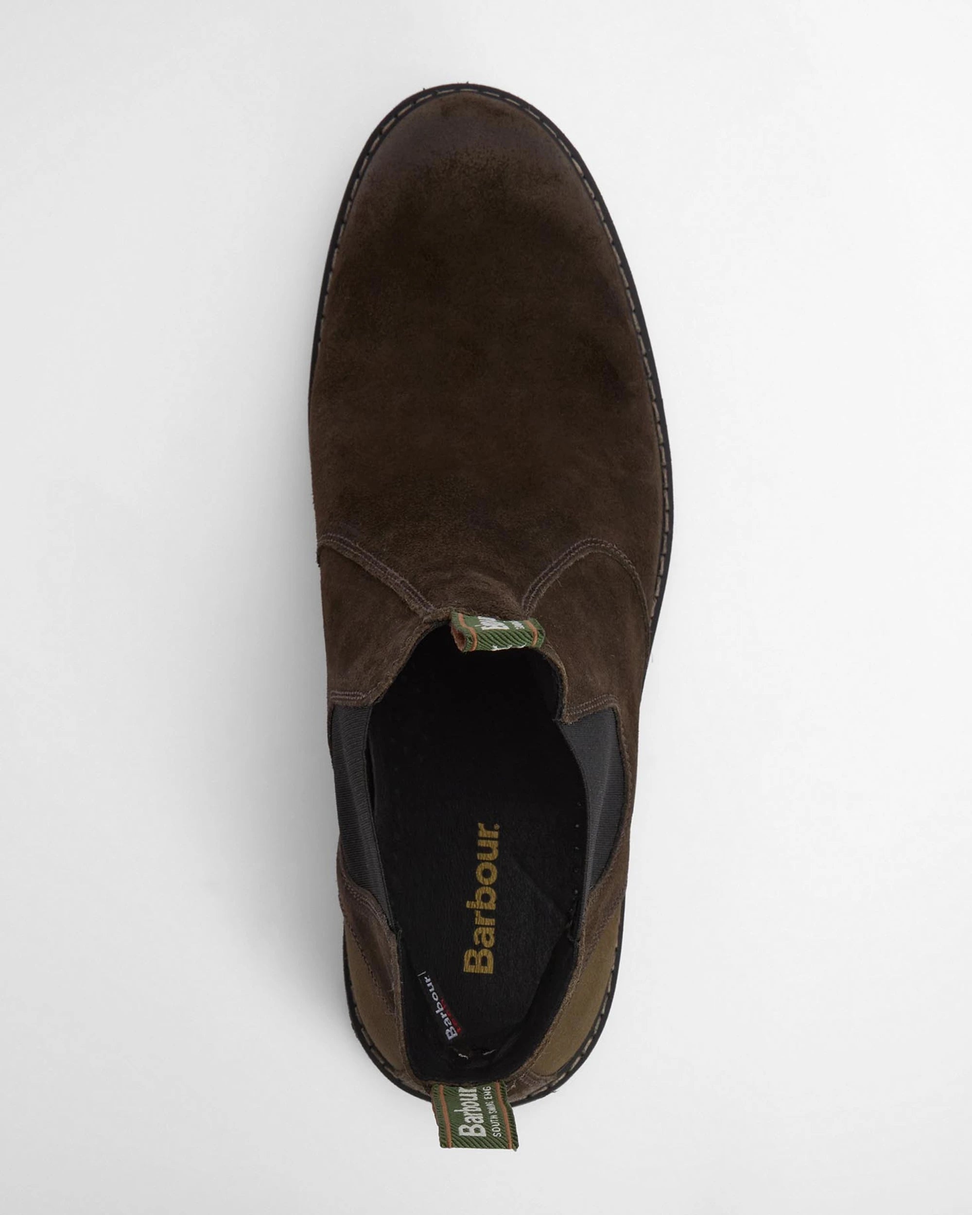Barbour Patton Chelsea Boots - Oiled Brown