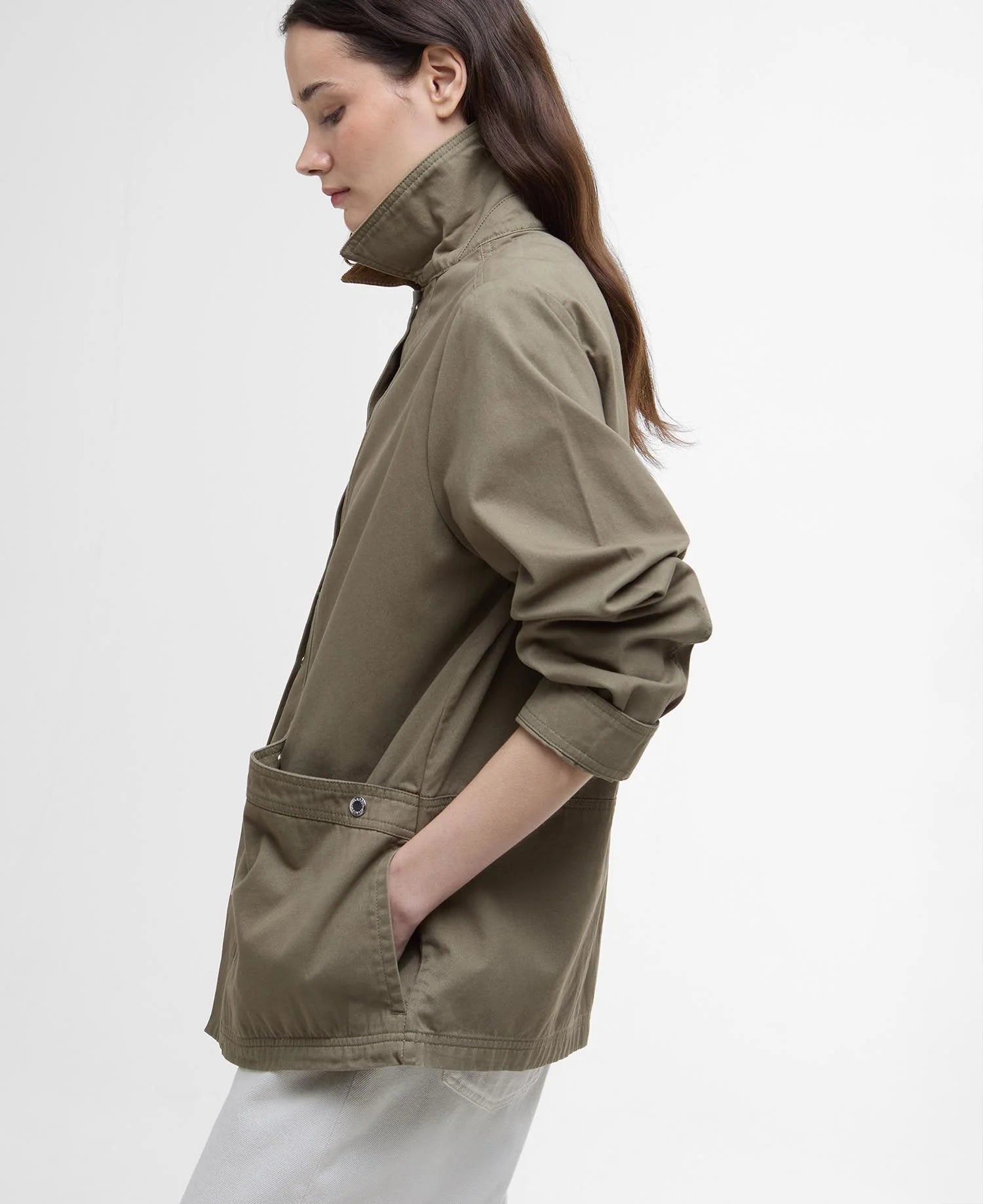 Barbour Sonnie Casual Jacket - Dusky Green