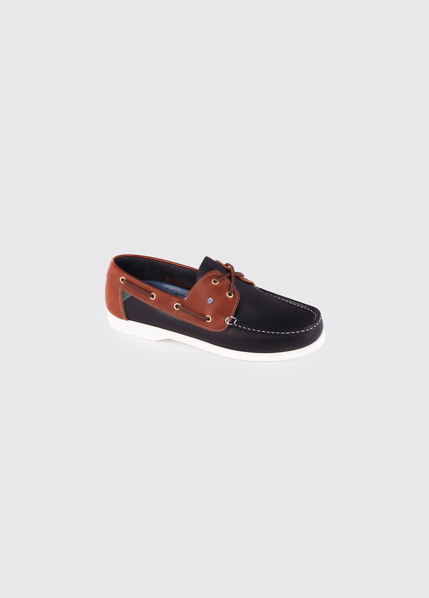 Dubarry Admirals Ladies Deck Shoe - Navy/Brown