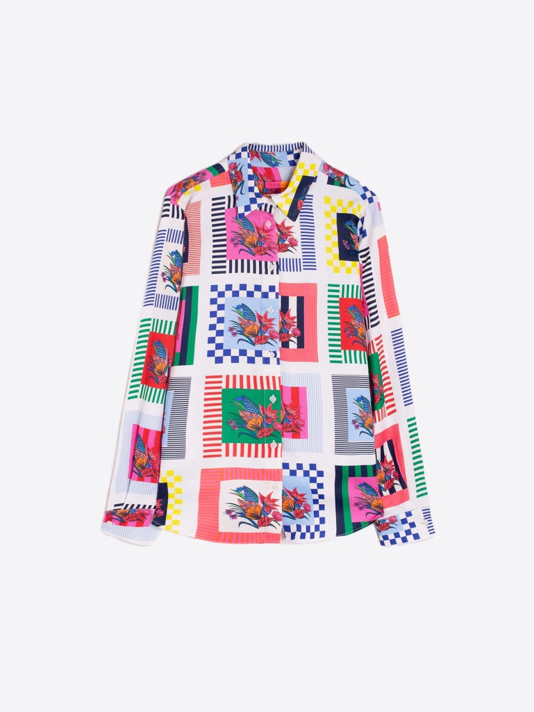 Vilagallo Gaby Shirt - Flores