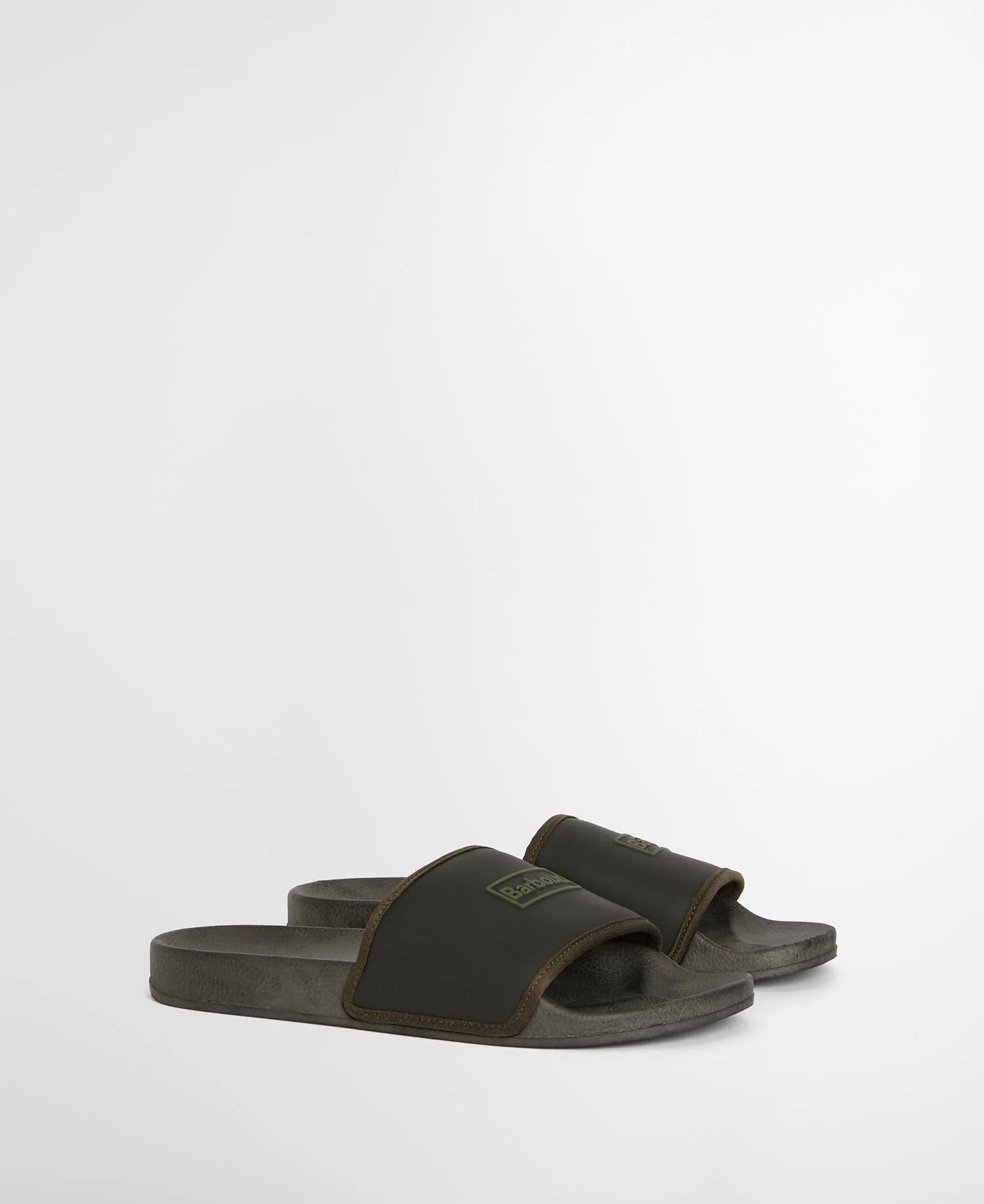 Barbour Cresswell Sliders - Black