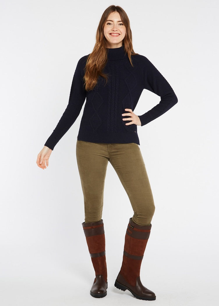 Dubarry Kirkwood Chunky Sweater - Navy