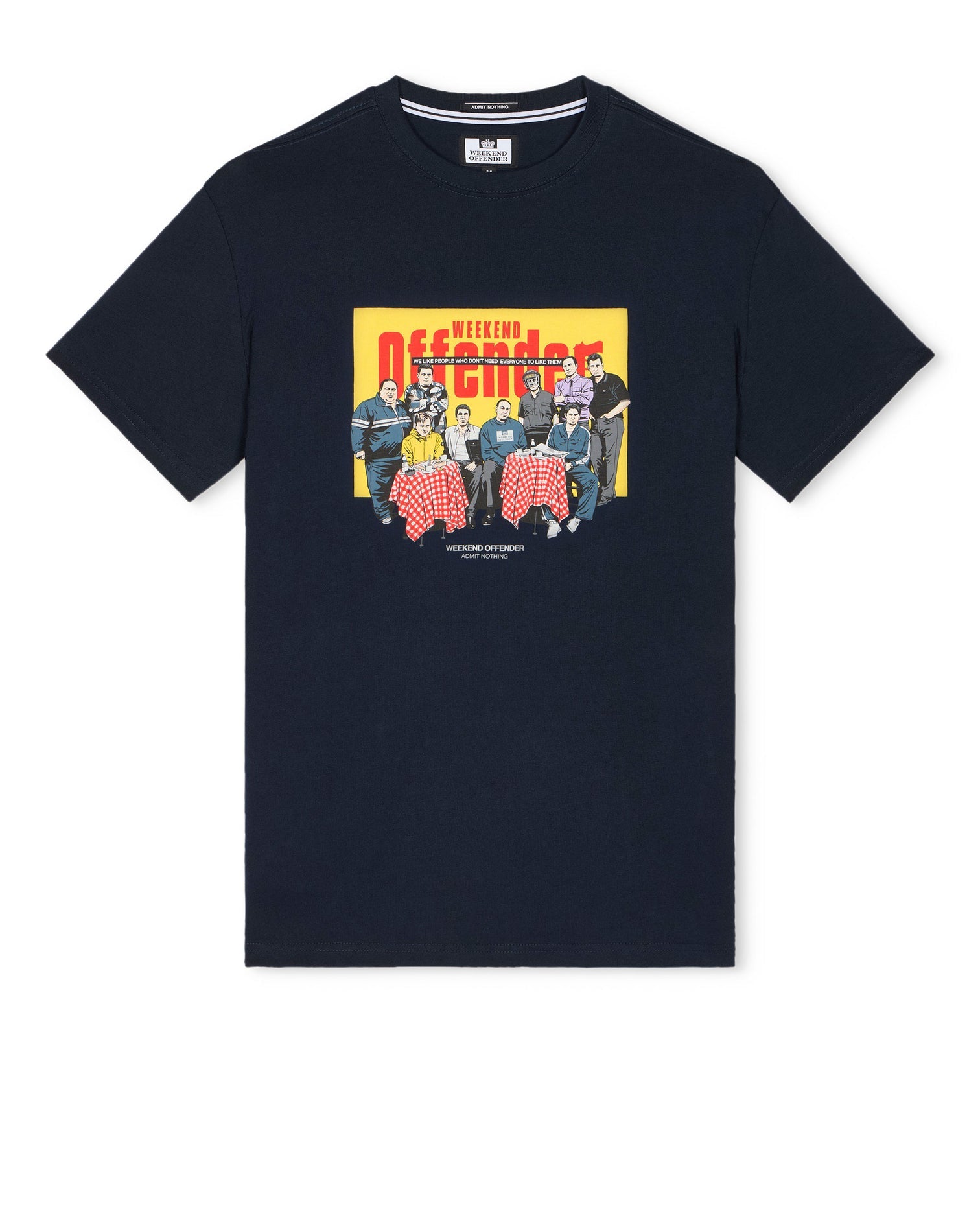 Weekend Offender Satriale's Graphic T-Shirt - Black
