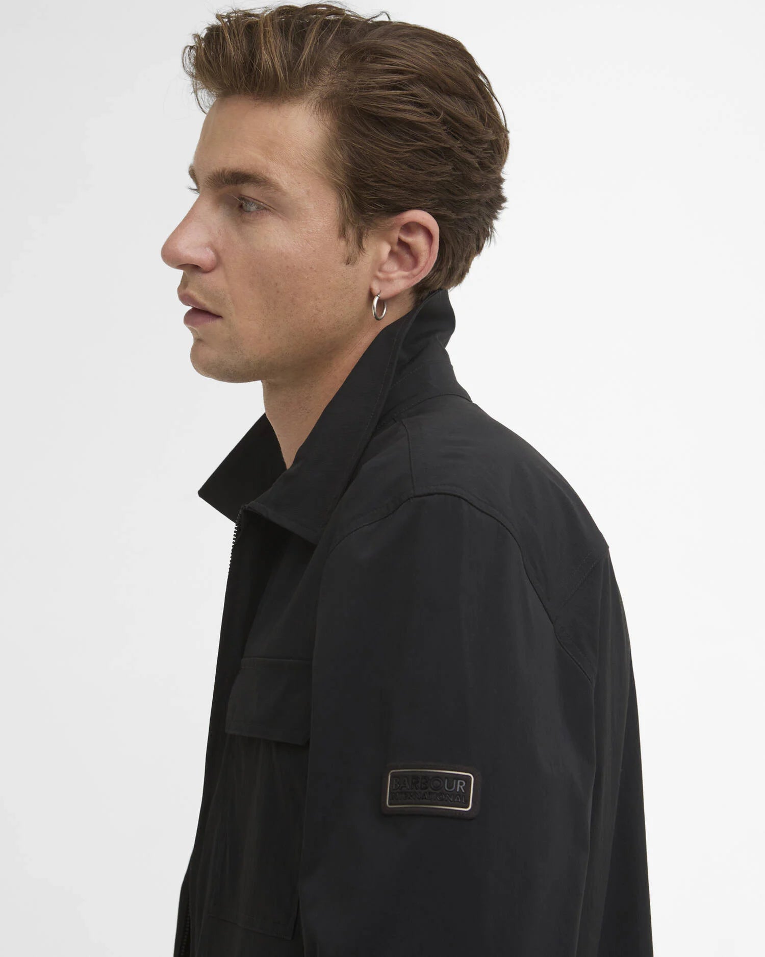 Barbour International Tucson Overshirt - Black