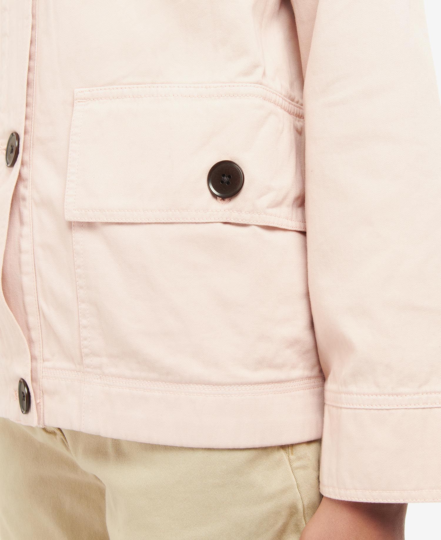 Barbour Zale Casual Jacket - Light Peach