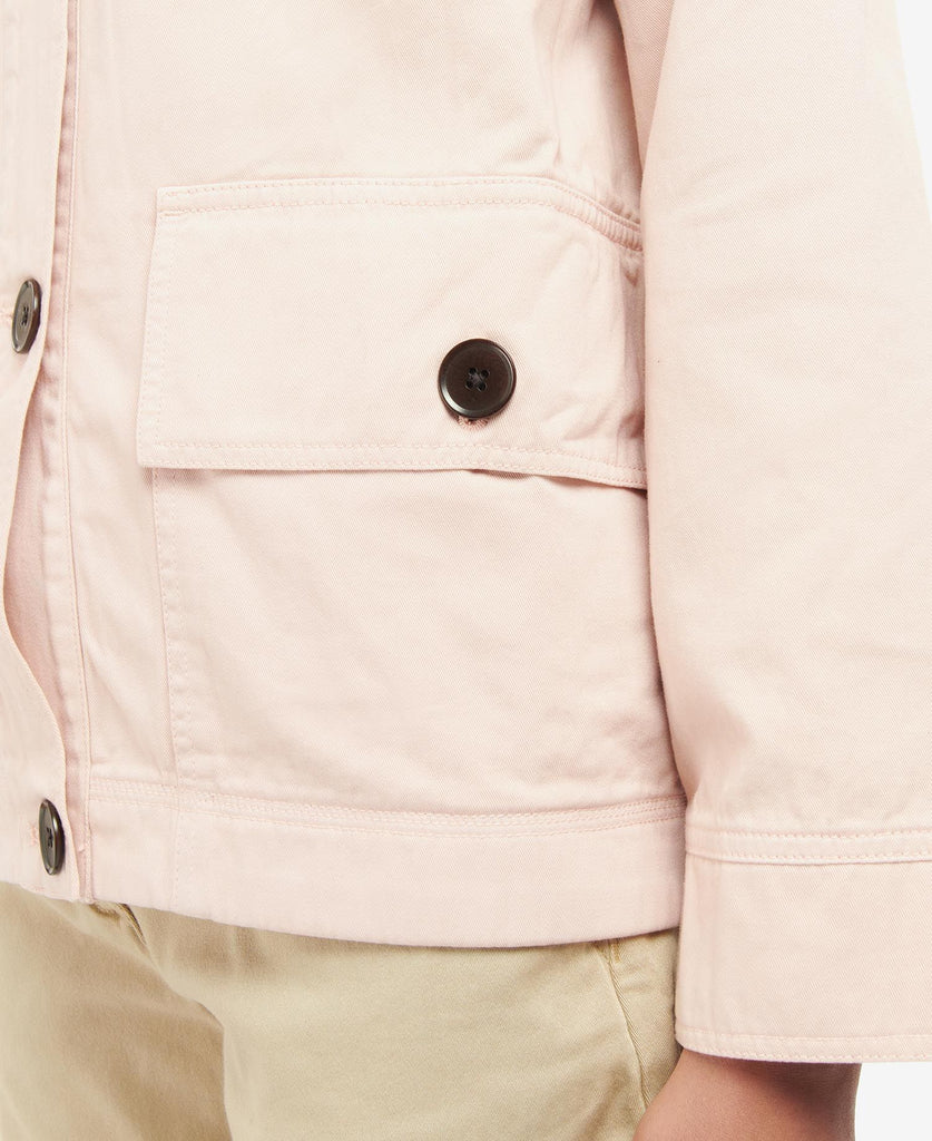 Barbour Zale Casual Jacket - Light Peach