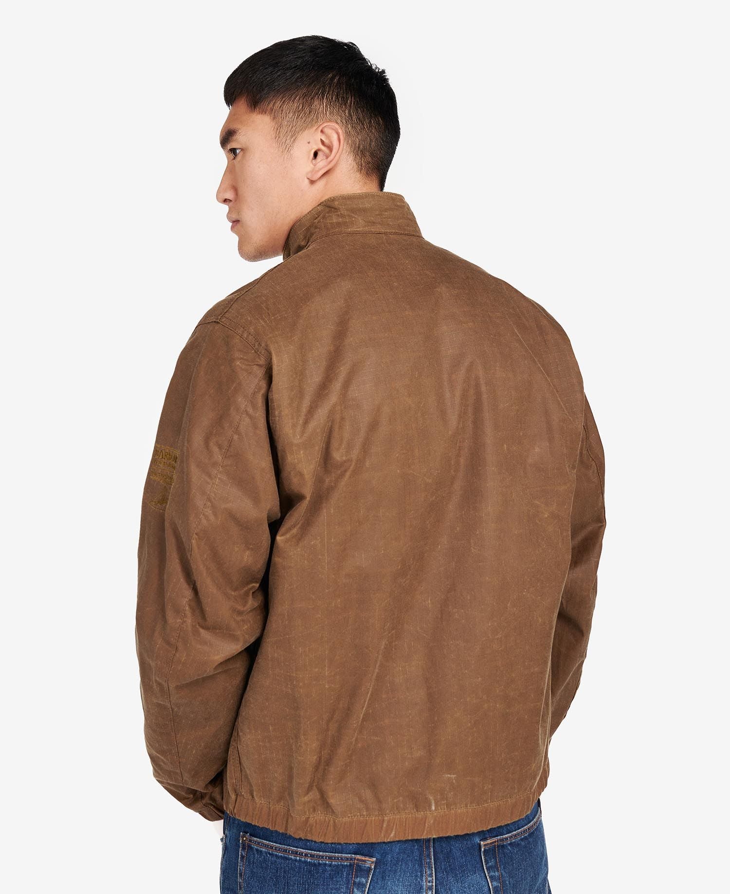 Barbour International SMQ Roslin Jacket - Sand