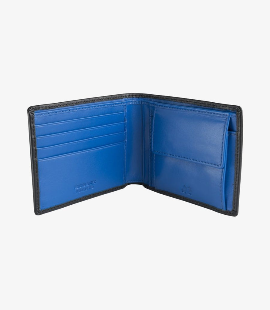 Loake Barclay Coin & Card Wallet - Black