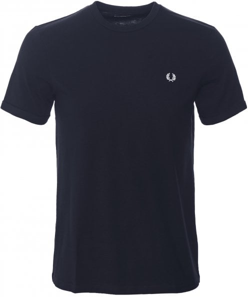 Fred Perry Ringer Tee - Navy