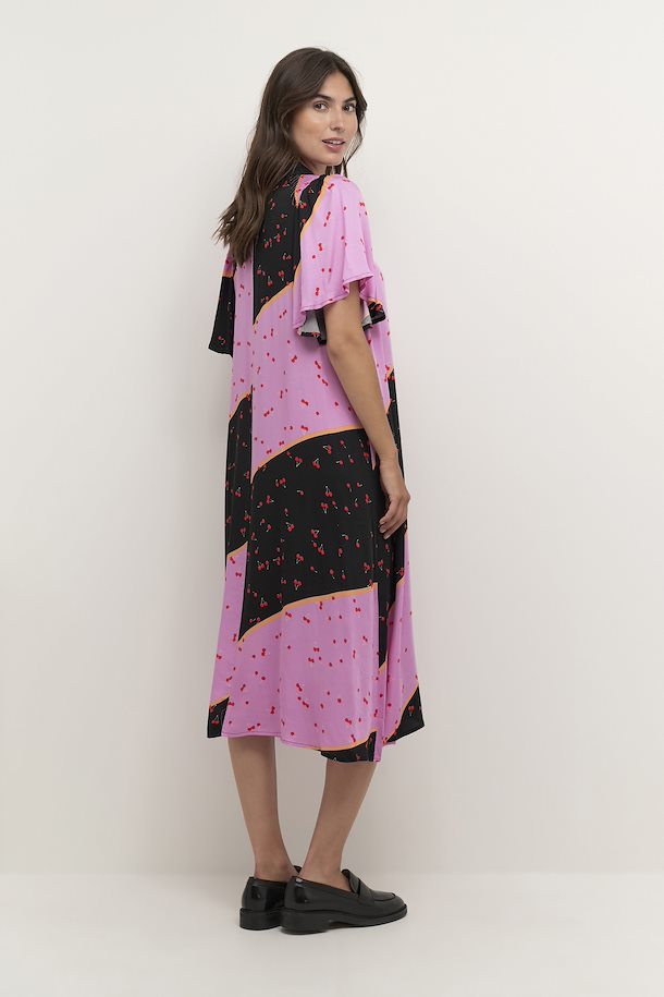 Culture Tamar Long Dress - Fuchsia Pink