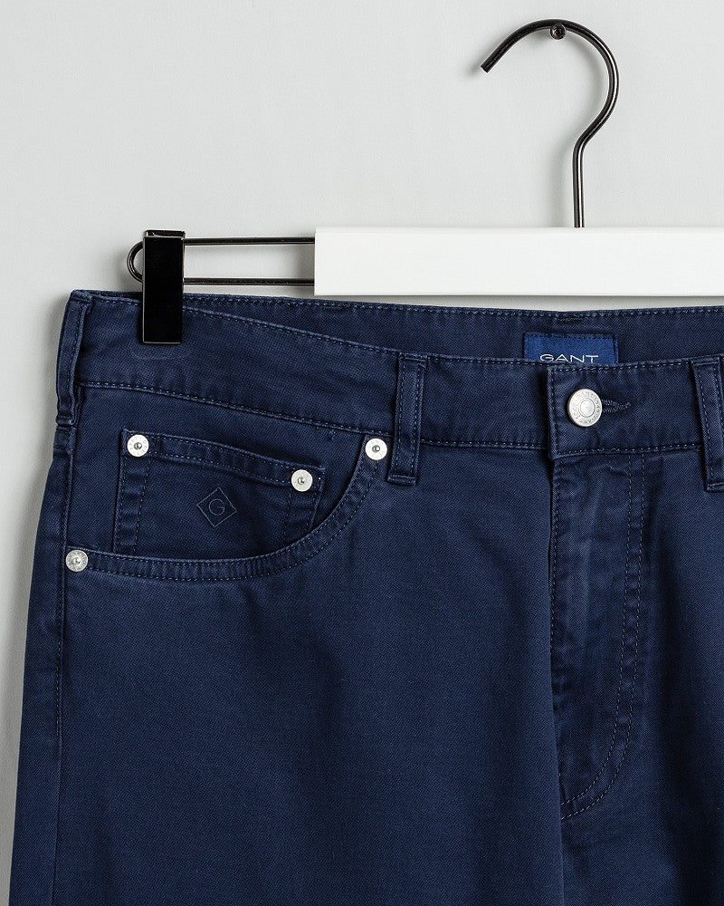 Gant Slim Straight Dusty Twill Jeans - Marine SS20