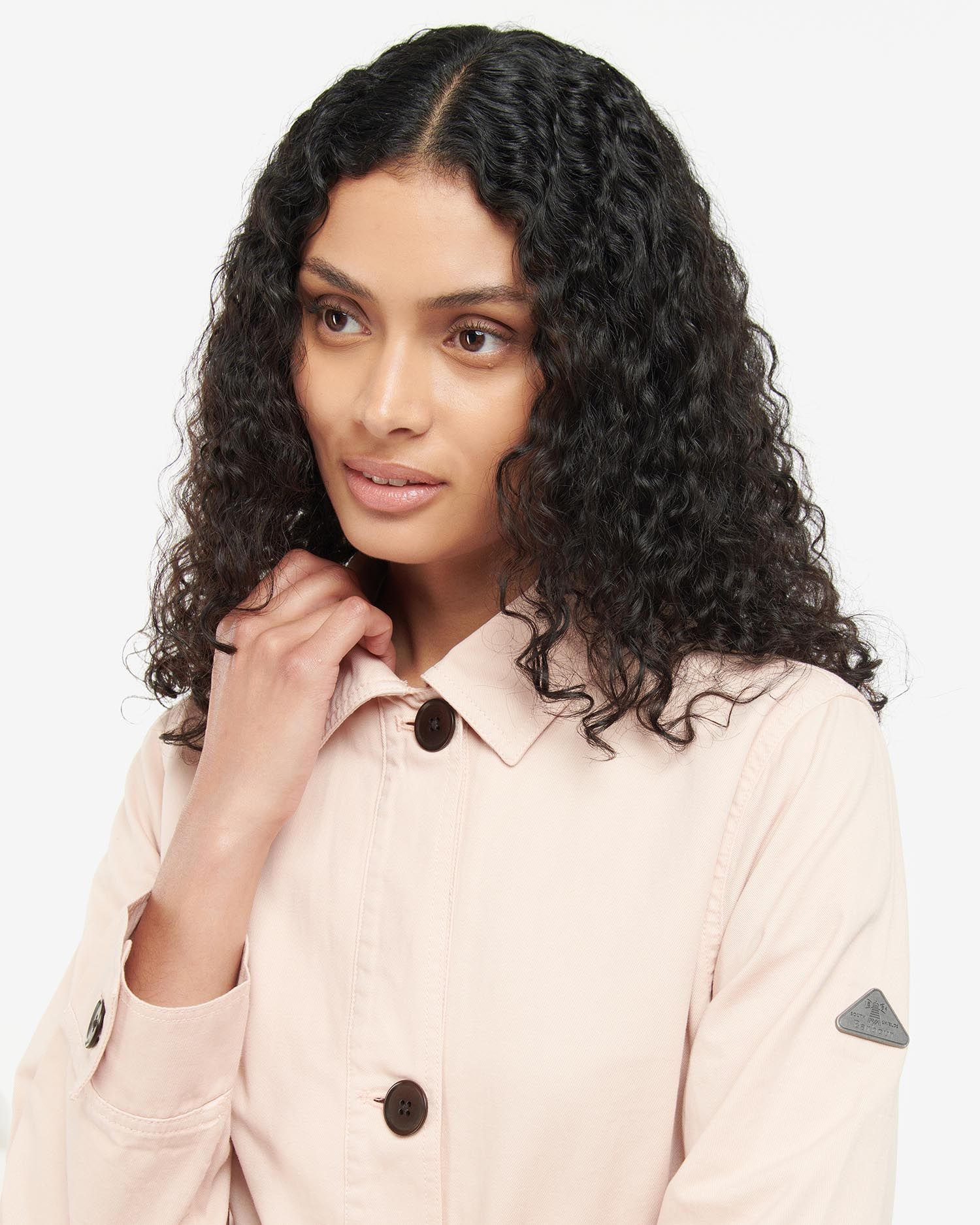 Barbour Zale Casual Jacket - Light Peach