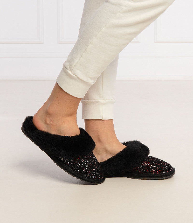 Emu Australia Jolie Galaxy Slippers - Black