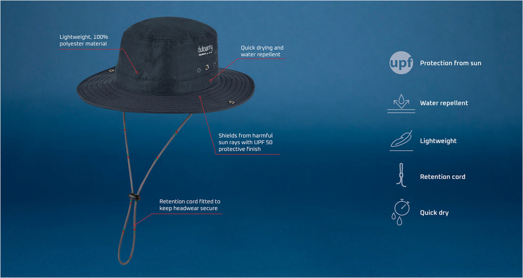 Dubarry Genoa Hat - Navy
