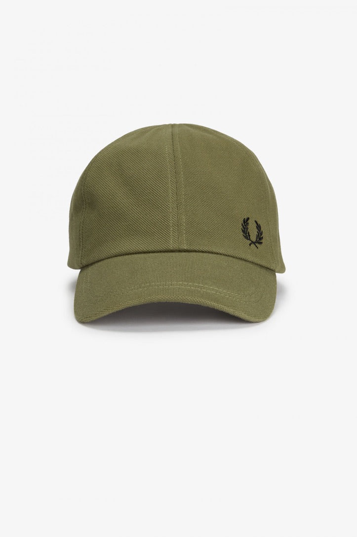 Fred Perry Pique Classic Cap - Uniform Green