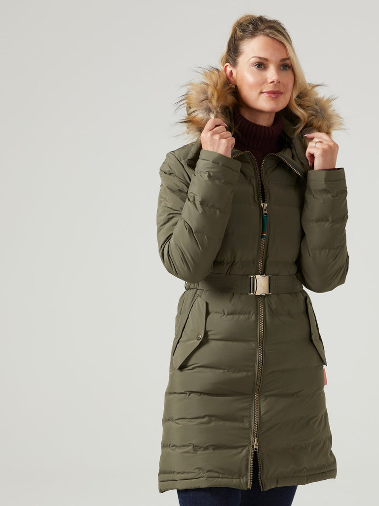 Alan Paine Calsall Quilted Jacket - Olive