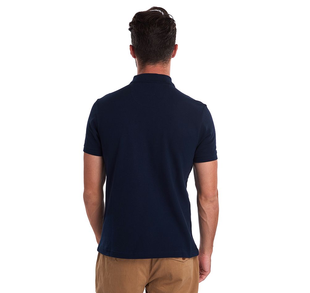 Barbour Sports Polo Shirt - New Navy