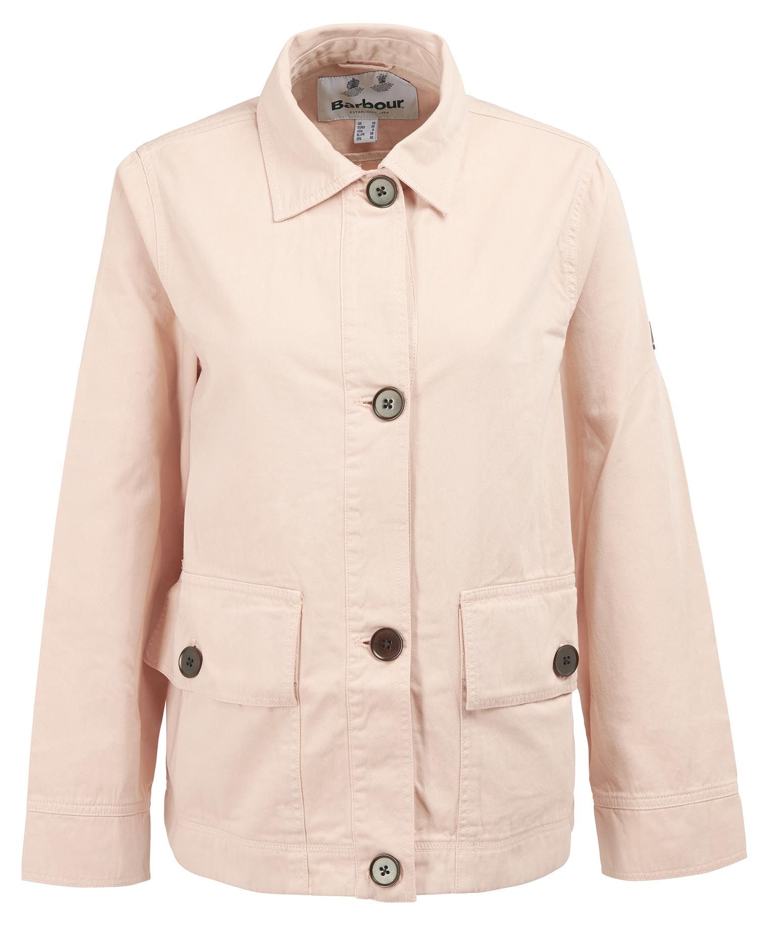 Barbour Zale Casual Jacket - Light Peach