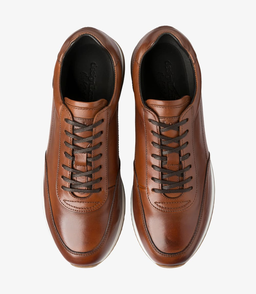 Loake Bannister Trainers - Cedar Calf leather