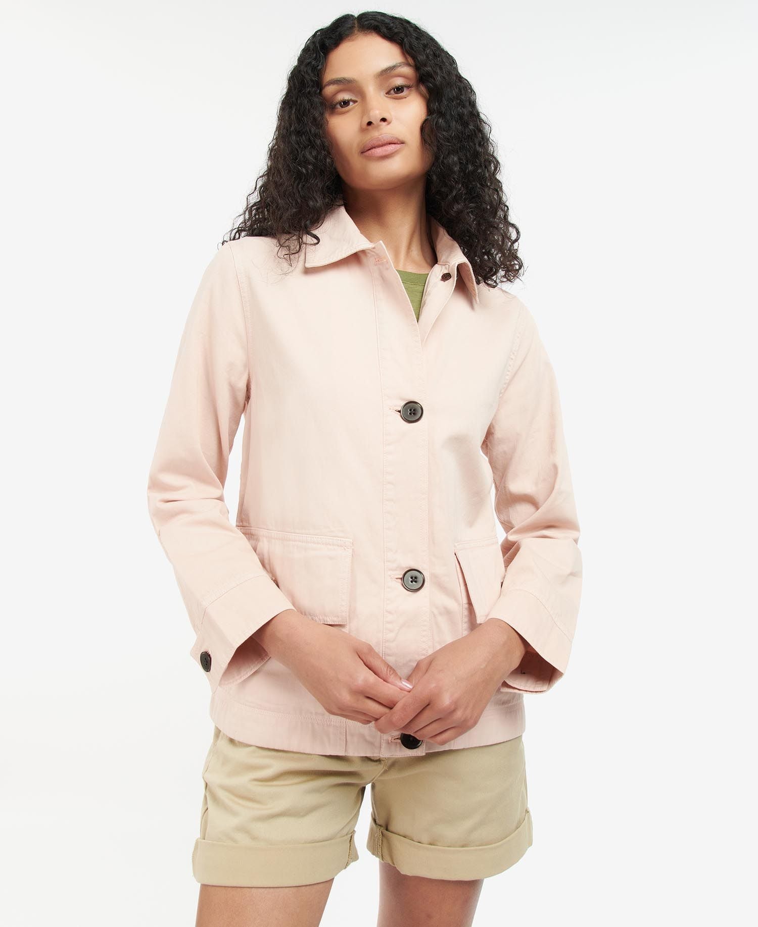 Barbour Zale Casual Jacket - Light Peach