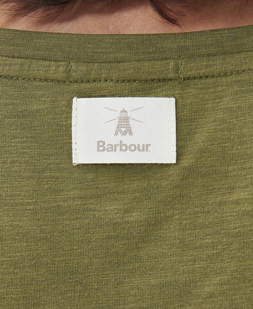 Barbour Pearl Top - Olive Tree Green