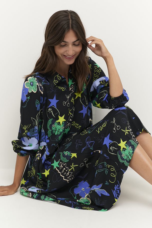 Culture Vivette Dress - Black